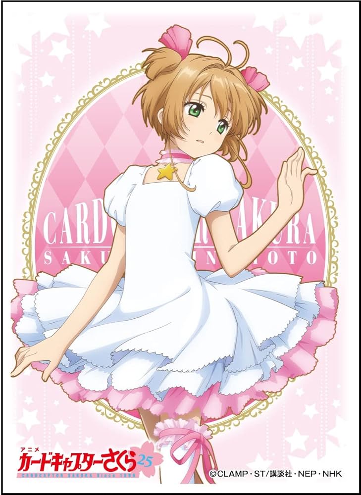 カードキャプターさくら キャラクタースリーブ　木之本桜 TV-anime-Cardcaptor-